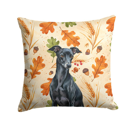 Caroline's Treasures, Fall Flag, Pillow (18" x 18"), Pet Flag, Dog Flag, Cat Flag, Outdoor Decor