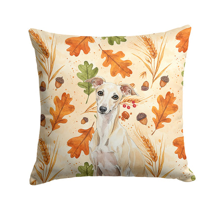 Caroline's Treasures, Fall Flag, Pillow (18" x 18"), Pet Flag, Dog Flag, Cat Flag, Outdoor Decor