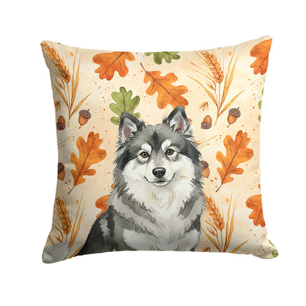 Caroline's Treasures, Fall Flag, Pillow (14" x 14"), Pet Flag, Dog Flag, Cat Flag, Outdoor Decor
