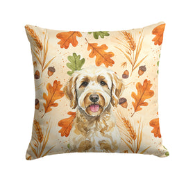 Caroline's Treasures, Fall Flag, Pillow (18" x 18"), Pet Flag, Dog Flag, Cat Flag, Outdoor Decor