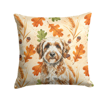 Caroline's Treasures, Fall Flag, Pillow (18" x 18"), Pet Flag, Dog Flag, Cat Flag, Outdoor Decor