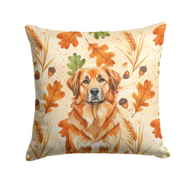 Caroline's Treasures, Fall Flag, Pillow (14" x 14"), Pet Flag, Dog Flag, Cat Flag, Outdoor Decor