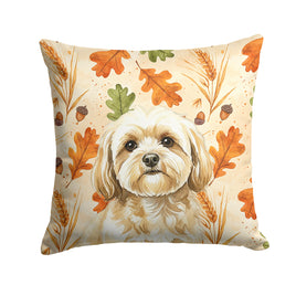 Caroline's Treasures, Fall Flag, Pillow (18" x 18"), Pet Flag, Dog Flag, Cat Flag, Outdoor Decor