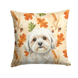 Caroline's Treasures, Fall Flag, Pillow (18" x 18"), Pet Flag, Dog Flag, Cat Flag, Outdoor Decor