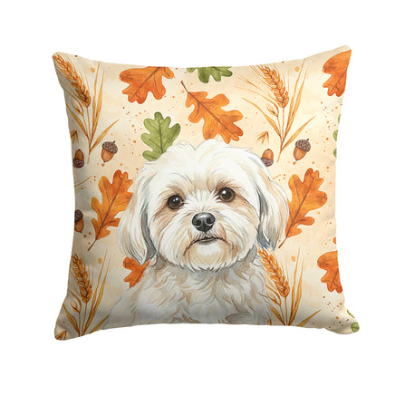 Caroline's Treasures, Fall Flag, Pillow (18" x 18"), Pet Flag, Dog Flag, Cat Flag, Outdoor Decor