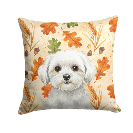 Caroline's Treasures, Fall Flag, Pillow (18" x 18"), Pet Flag, Dog Flag, Cat Flag, Outdoor Decor