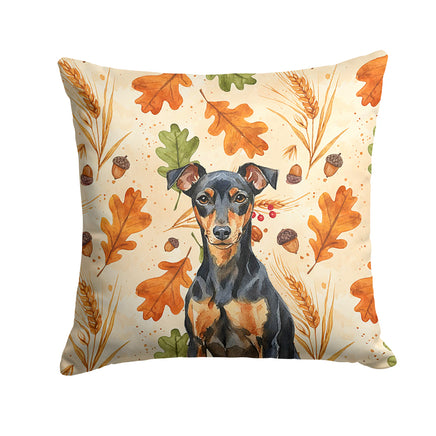 Caroline's Treasures, Fall Flag, Pillow (18" x 18"), Pet Flag, Dog Flag, Cat Flag, Outdoor Decor