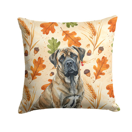 Caroline's Treasures, Fall Flag, Pillow (14" x 14"), Pet Flag, Dog Flag, Cat Flag, Outdoor Decor