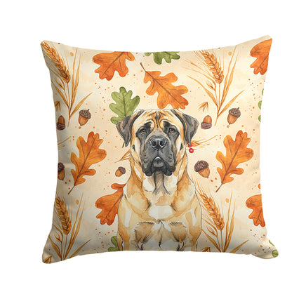 Caroline's Treasures, Fall Flag, Pillow (14" x 14"), Pet Flag, Dog Flag, Cat Flag, Outdoor Decor