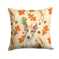 Caroline's Treasures, Fall Flag, Pillow (14" x 14"), Pet Flag, Dog Flag, Cat Flag, Outdoor Decor