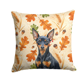 Caroline's Treasures, Fall Flag, Pillow (18" x 18"), Pet Flag, Dog Flag, Cat Flag, Outdoor Decor