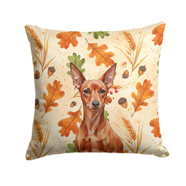 Caroline's Treasures, Fall Flag, Pillow (14" x 14"), Pet Flag, Dog Flag, Cat Flag, Outdoor Decor