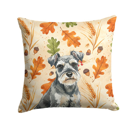 Caroline's Treasures, Fall Flag, Pillow (14" x 14"), Pet Flag, Dog Flag, Cat Flag, Outdoor Decor