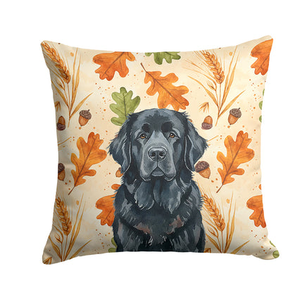 Caroline's Treasures, Fall Flag, Pillow (18" x 18"), Pet Flag, Dog Flag, Cat Flag, Outdoor Decor