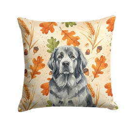 Caroline's Treasures, Fall Flag, Pillow (18" x 18"), Pet Flag, Dog Flag, Cat Flag, Outdoor Decor