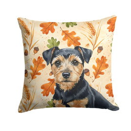 Caroline's Treasures, Fall Flag, Pillow (18" x 18"), Pet Flag, Dog Flag, Cat Flag, Outdoor Decor