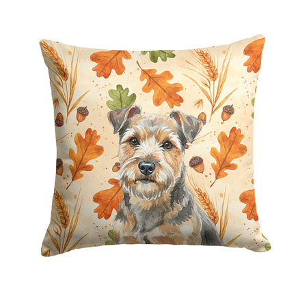 Caroline's Treasures, Fall Flag, Pillow (14" x 14"), Pet Flag, Dog Flag, Cat Flag, Outdoor Decor