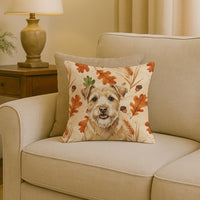 Wheaten Norfolk Terrier Heirloom Fall Throw Pillow
