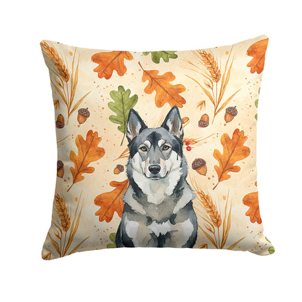 Caroline's Treasures, Fall Flag, Pillow (14" x 14"), Pet Flag, Dog Flag, Cat Flag, Outdoor Decor