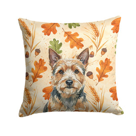Caroline's Treasures, Fall Flag, Pillow (18" x 18"), Pet Flag, Dog Flag, Cat Flag, Outdoor Decor