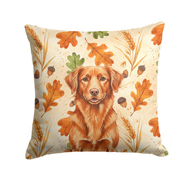 Caroline's Treasures, Fall Flag, Pillow (14" x 14"), Pet Flag, Dog Flag, Cat Flag, Outdoor Decor