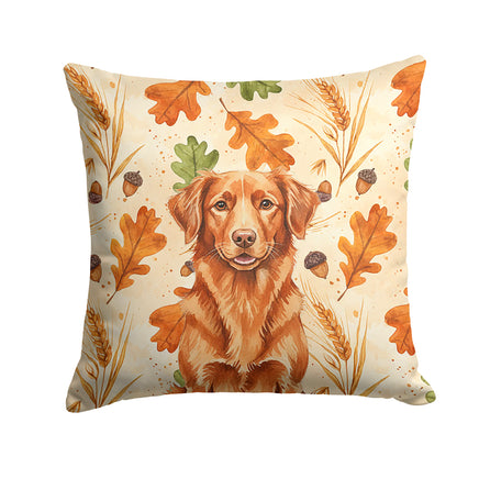 Caroline's Treasures, Fall Flag, Pillow (14" x 14"), Pet Flag, Dog Flag, Cat Flag, Outdoor Decor