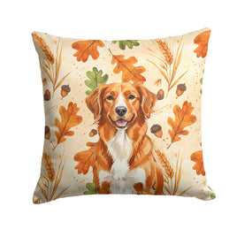 Caroline's Treasures, Fall Flag, Pillow (18" x 18"), Pet Flag, Dog Flag, Cat Flag, Outdoor Decor
