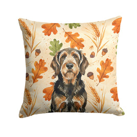 Caroline's Treasures, Fall Flag, Pillow (18" x 18"), Pet Flag, Dog Flag, Cat Flag, Outdoor Decor