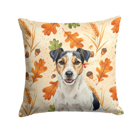 Caroline's Treasures, Fall Flag, Pillow (14" x 14"), Pet Flag, Dog Flag, Cat Flag, Outdoor Decor