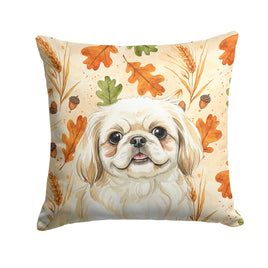 Caroline's Treasures, Fall Flag, Pillow (14" x 14"), Pet Flag, Dog Flag, Cat Flag, Outdoor Decor