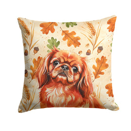 Caroline's Treasures, Fall Flag, Pillow (18" x 18"), Pet Flag, Dog Flag, Cat Flag, Outdoor Decor