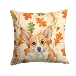 Caroline's Treasures, Fall Flag, Pillow (14" x 14"), Pet Flag, Dog Flag, Cat Flag, Outdoor Decor