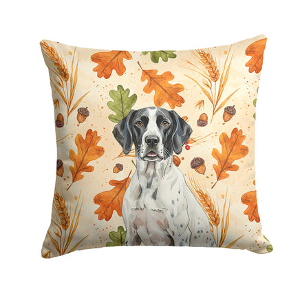 Caroline's Treasures, Fall Flag, Pillow (18" x 18"), Pet Flag, Dog Flag, Cat Flag, Outdoor Decor