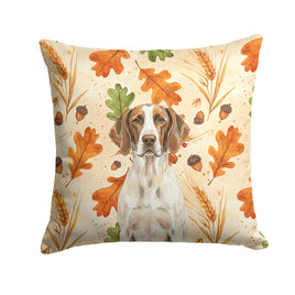 Caroline's Treasures, Fall Flag, Pillow (18" x 18"), Pet Flag, Dog Flag, Cat Flag, Outdoor Decor