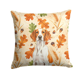 Caroline's Treasures, Fall Flag, Pillow (18" x 18"), Pet Flag, Dog Flag, Cat Flag, Outdoor Decor