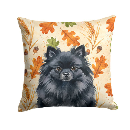 Caroline's Treasures, Fall Flag, Pillow (18" x 18"), Pet Flag, Dog Flag, Cat Flag, Outdoor Decor