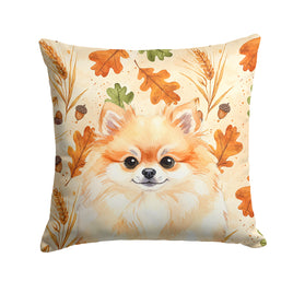Caroline's Treasures, Fall Flag, Pillow (18" x 18"), Pet Flag, Dog Flag, Cat Flag, Outdoor Decor