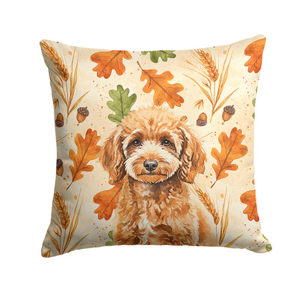 Caroline's Treasures, Fall Flag, Pillow (18" x 18"), Pet Flag, Dog Flag, Cat Flag, Outdoor Decor