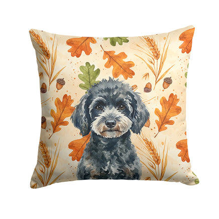 Caroline's Treasures, Fall Flag, Pillow (18" x 18"), Pet Flag, Dog Flag, Cat Flag, Outdoor Decor