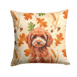 Caroline's Treasures, Fall Flag, Pillow (18" x 18"), Pet Flag, Dog Flag, Cat Flag, Outdoor Decor