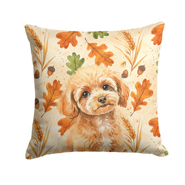 Caroline's Treasures, Fall Flag, Pillow (18" x 18"), Pet Flag, Dog Flag, Cat Flag, Outdoor Decor