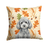 Caroline's Treasures, Fall Flag, Pillow (14" x 14"), Pet Flag, Dog Flag, Cat Flag, Outdoor Decor