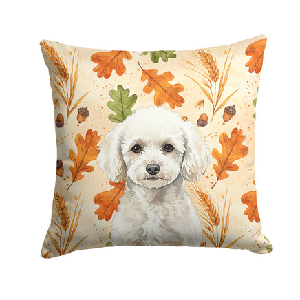 Caroline's Treasures, Fall Flag, Pillow (18" x 18"), Pet Flag, Dog Flag, Cat Flag, Outdoor Decor