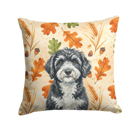 Caroline's Treasures, Fall Flag, Pillow (18" x 18"), Pet Flag, Dog Flag, Cat Flag, Outdoor Decor