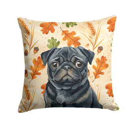 Caroline's Treasures, Fall Flag, Pillow (14" x 14"), Pet Flag, Dog Flag, Cat Flag, Outdoor Decor