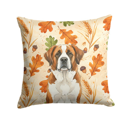 Caroline's Treasures, Fall Flag, Pillow (14" x 14"), Pet Flag, Dog Flag, Cat Flag, Outdoor Decor