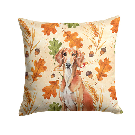 Caroline's Treasures, Fall Flag, Pillow (18" x 18"), Pet Flag, Dog Flag, Cat Flag, Outdoor Decor