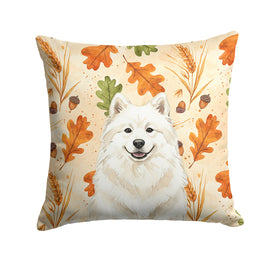 Caroline's Treasures, Fall Flag, Pillow (14" x 14"), Pet Flag, Dog Flag, Cat Flag, Outdoor Decor