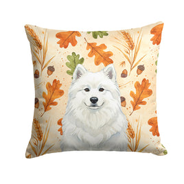 Caroline's Treasures, Fall Flag, Pillow (14" x 14"), Pet Flag, Dog Flag, Cat Flag, Outdoor Decor