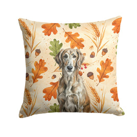 Caroline's Treasures, Fall Flag, Pillow (18" x 18"), Pet Flag, Dog Flag, Cat Flag, Outdoor Decor